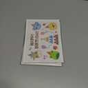 3 x Cute 1st Birthday Card, First Birthday Decorations for Boy Girl, 1 Year Old Gift Ideas for Baby Kids