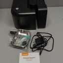 oneisall Wireless Filterless Cat Water Fountain, Separate Clean and Dirty Water Pet Fountain with Stainless Steel Bowl, 3.5L/118oz Quiet No Filter Smart FreshFill Automatic Cat Water Dispenser, Black