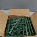 BTSULYOO 6-Inch Plastic Stakes Sturdy Lawn Nails Anchors Rustproof(100)