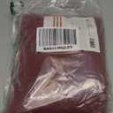 Mr. Pen- Small Christmas Tree Skirt, 24", Red Knitted Christmas Skirt Tree