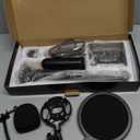 Podcast Equipment Bundle, BM-800 Condenser with Voice Changer, Recording Studio Package - Podcast Microphone Bundle for Laptop, Streaming/Live Broadcast/YouTube Recording (AM200-V8)