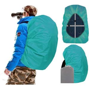 Joy Walker Waterproof Backpack Rain Cover, 12000mm Ultra-Waterproof, Upgraded Ultra-Strong Multilayers, Antislip Buckle Strap (Middle (for 30-40L backpack), Lake Blue)