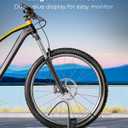 Syncwire Tire Inflator Portable Air Compressor - 150PSI 2X Faster Inflation Smart Air Pump for Car Tires [Extra-Large LCD] with Digital Pressure Gauge, Auto Shut-Off for Car, Motorcycle, Bike & Balls (Black)