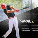 Easton | RIVAL+ Knicker Piped Baseball Pant | White/Black | Youth | XLarge