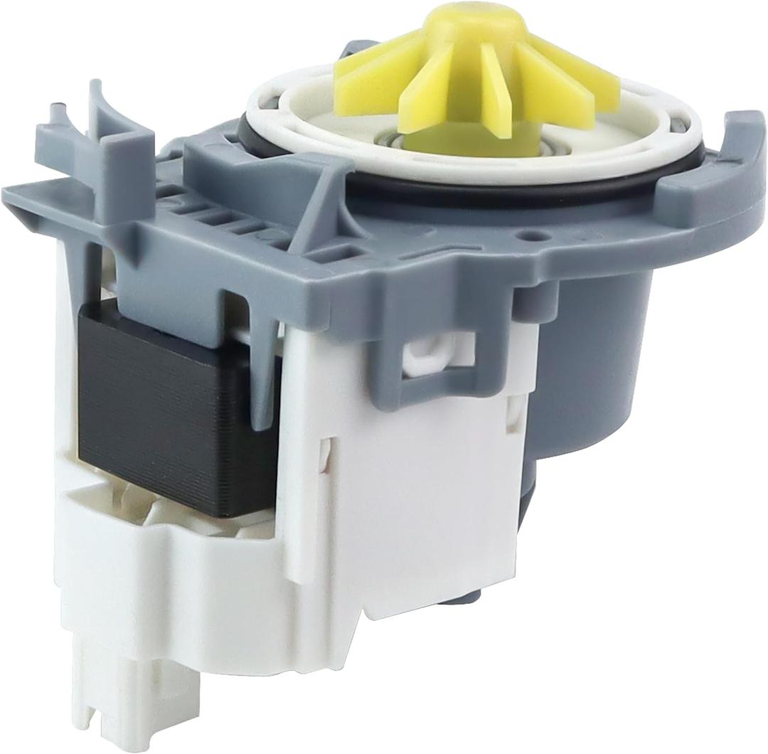 Upgraded W10876537 Dishwasher Drain Pump Fit for Kenmore Whirlpool may-tag Dishwasher, Replaces W10724439, W10876537VP,AP6004843, PS11738151, 4454971, EAP11738151, W10876537 Drain Pump by AMI PARTS
