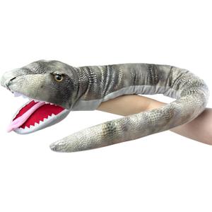 Puppets Hand Puppet Snake Stuffed Puppets,Large Puppet with Movable Mouth Puppet Role Play Story Animal,Soft Stuffed Animal Hand Puppets for Kids Ages 1-3