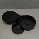 Homend Margarita Salt Rimmer Bar Quality Rimmer 3-Tier Rotating Trays Salt Sugar Lime Juice Bar Rimmer Great for Margaritas & Cocktails