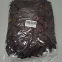 6PCS Plum Cimicifuga Seeded Small Wreath, Artificial Flower Garland Candle Ring for Fall Wedding Decor, Boho Home Decor, Thanksgiving, Table Centerpiece, Mantle Decor