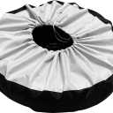 Spare Tire Cover with Handle,420D Oxford Cloth Portable Tire Totes,Tire Bag Against Dust and Scratches Tire Wheel Protector for RV Jeep(Fits Tire Diameters 22''-31'', M)