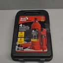 Torin T90413 Big Red Hydraulic Bottle Jack with Carrying Case, 4 Ton (8,000 lb) Capacity