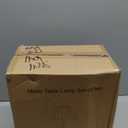 EOEYYOYB Pleated Table Lamp, Set of 2 Table Lamps for Bedroom, Bedside Lamps for Nightstand with Linen Lampshade, Modern Lamp for Bedroom Home Office Decor, Gold