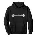 Strength Training Barbell Weightlifting Retro Gym Pullover Hoodie S