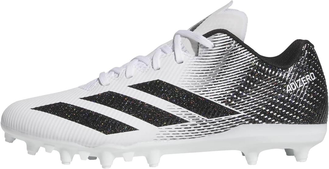 Adidas Unisex-Adult Adizero Electric.2 Ii American Football, White/Black, 10.5