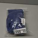 Malier Dog Winter Coat, Windproof Dog Cold Weather Coats with Real Pocket, Winter Extra Warm Pet Coat Fleece Jacket Reflective Clothes for Small Medium Large Dogs and Puppy (Blue, Large)