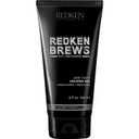Redken Brews Holding Gel For Men For All Hair Types - Medium Hold Styling & Shine and Flake-Free With No Crunch Styling, Great For Curly Hair