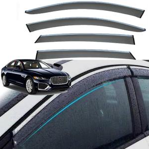 Window Visors Vent Shade Deflectors Rain Guards for JAG/UAR XFL X260 2016-2023 Car Accessories, Deflector Vent Window Visors