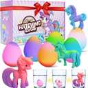Unicorn Hatching Surprise Eggs for Kids - 6 Pack Easter Basket Stuffers, Easter Egg Toddler Birthday Gifts for Boys & Girls Age 3-8 Years Old