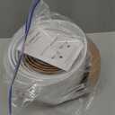 Tinecio 7/6.5/6/5.5/5 Inch Self Watering Pots, Plastic Flower Pots with Multi Mesh Drainage Holes and Deep Reservoir for Indoor Outdoor Garden Plants and Flowers (White, 5/5.5/6/6.5/7)