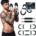 Professional Twister Arm Trainer, Adjustable 60-100lb Chest Workout Equipment for Men, Portable Detachable Design for Home Gym, Arm Chest and Shoulder Muscle Strength Exerciser Training