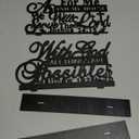 Jetec 2 Pcs Inspirational Table Art with God All Things are Possible As for Me and My House Table Centerpiece Motivational Table Decoration Christian Table Decoration for Home Office Christian Gifts