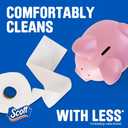 3 x Scott ComfortPlus Toilet Paper, 12 Double Rolls, 231 Sheets per Roll, Septic-Safe, 1-Ply Toilet Tissue
