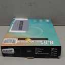 Rechargeable Wall Mounted Makeup Mirror Brushed Nickel, 8.5'' Magnifying Mirror with Lights Double-Sided 1X/10X 360 Rotation Extension Bathroom Shaving Mirror with Foldable Arm