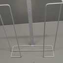 L Size Gloves Box Holder Glovesbox Wire Rack Dispenser for Gloves,Tissues Paper Towels Organizer - Mounting Accessories Included - Holds 3 boxes - Perfect for Lab, Food Service and Home (Medium)