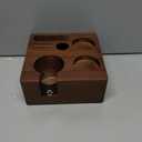 Echo Calibrated Espresso Tamper 54mm with Click Feedback, 30lb Spring, Walnut Handle for Breville Portafilters
