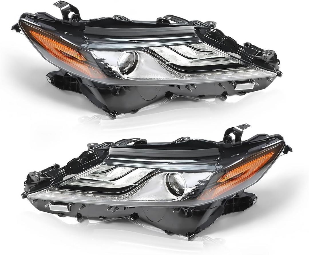8115006G30 8111006G30 Headlights Assembly Compatible with 2021-2022 Camry XSE Headlamps Replace 8115006G30 8111006G30 TO2502300 TO2503300 (left & right)