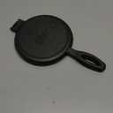  Round Cast Iron Waffle Iron Easy Clean Two Piece Hinged Non Electric Waffle Maker For Commercial Breakfast Kitchens