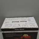 Roter Mond 2 Slice Toaster Retro Stainless Steel with Bagel, Cancel, and Defrost Functions, 6 Bread Shade Settings, Extra Wide Slots and Removable Crumb Tray, Black