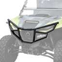 Front Bumper for Yamaha RMAX, Heavy-Duty Combined Brush Guard Black Bumper Guard Protector for Yamaha Wolverine RMAX2 RMAX4 1000 2021-2025 Accessories