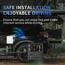 Starlink V3 Magnetic Mount for RVs - 3D Scanned, Strong Magnetic Hold for Secure and Easy Installation