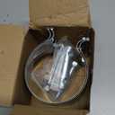 3 inch Exhaust Clamps, ID 3" Exhaust Lap Joint Butt Clamps, T304 Stainless Steel Band Clamp w/High Grade Bolts (2 Pieces)