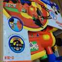 Kiddieland Toys Limited Battery-Powered Mickey Choo, 12 months to 36 months with Caboose & Tracks Ride On, Reflecting Colors May Vary ,9.5 x 14.25 x 31.5 inches