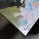  Moody Impressionist Abstract Canvas Wall Art Design by LSR Creative Studio, 20 x 40