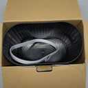 ELPHECO Bathroom Trash Can 2 Gallon Plastic Smart Garbage Can Waterproof Wastebasket Bathroom Decor Narrow Garbage Bin with Automatic lid for Bedroom, Kitchen, Office, Black Gold