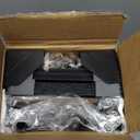 Narrow Console Table, 15.7" Small Entryway Table, 2-Tier Sofa Table with Storage, Skinny Console Tables for Entryway, Hallway, Bedroom, Living Room, Foyer, Black