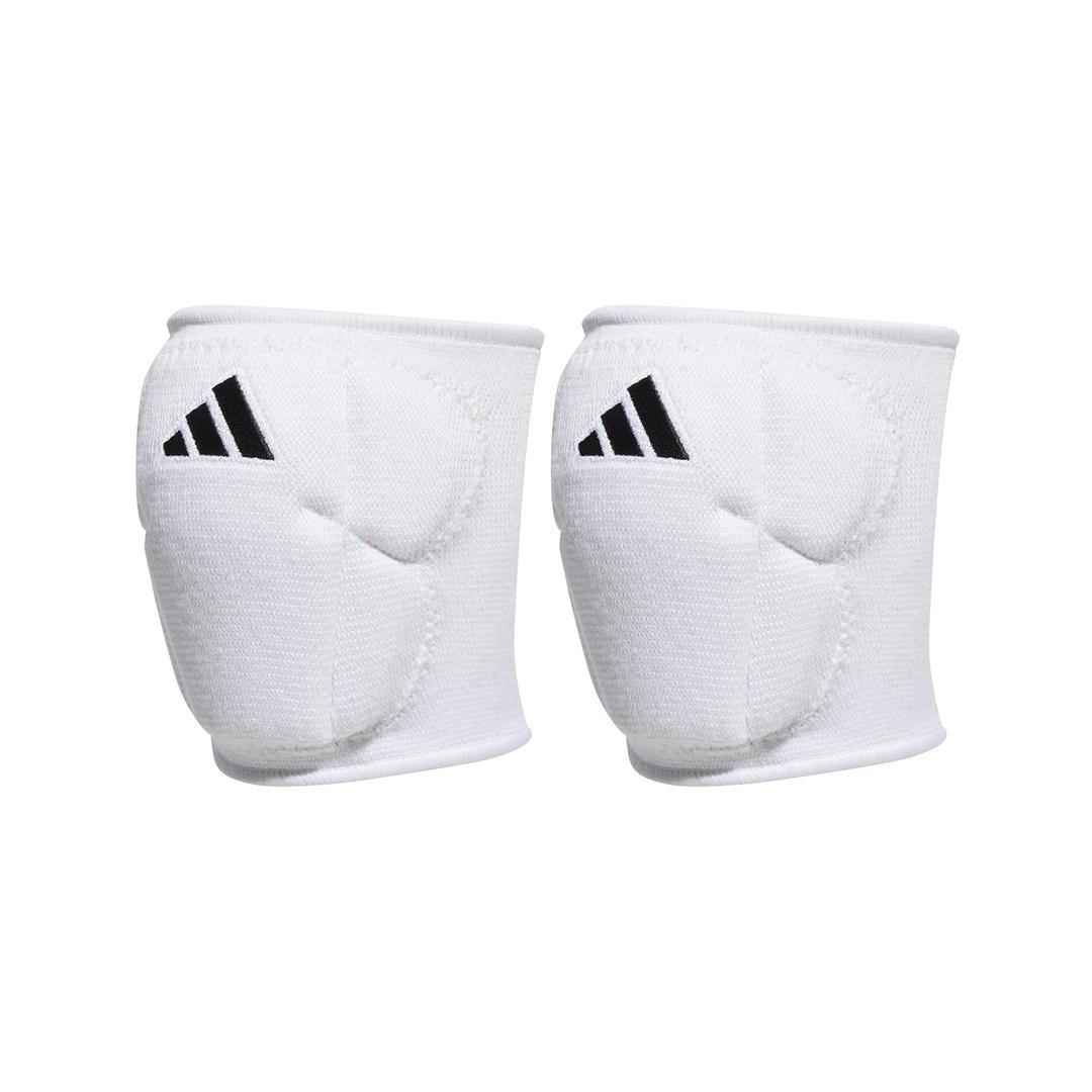 adidas Unisex-Kids 5-Inch Volleyball Kneepads, White/Black, Medium