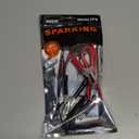 SPARKING 1.5FT 12V Battery Alligator Clip to SAE 2Pin Quick Disconnect Cable SAE to Battery Clamp Cable 7.5A Fuse(1 PACK)