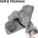Creativee 2Pcs Honeycomb Bees Silicone Cake Mould Soap DIY Ice Tray Muffin Cookie Cake Pan Chocolate Candy Baking Supplies (grey)