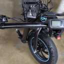 Gyroor Adults Electric Scooter with Large Middle Basket, 550W Motor 18.6 MPH 20 Mile Distance, Foldable E-Scooter with seat for Pets & Cargo