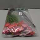 6 Pieces Red Flowers