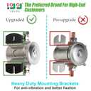 10L0L #70 Series Continuous Duty Solenoid Relay for 36 Volt EZGO Electric Golf Cart, Includes Resistor & Diode, OEM# 27855G01 11761G1 27855G02