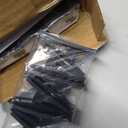 Redi Shade No Tools Original Blackout Pleated Paper Shade Black, 36" W x 72" L, 6 Pack