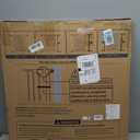 Cumbor 30-40.6 in Baby Gate for Stairs and Doorways, Dog Gate Indoor White