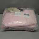 Jaoul Dog Car Seat for Small Dogs - Fully Detachable with Adjustable Straps Center Console Dog Booster Seat - Comfortable Bow Design Pet Car Seats - Portable Pet Booster Seat for Puppy, Cat (Pink)