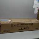 6FT Pre-lit Christmas Tree Fir with Remote Control, 450 Warm White Multi-Color Lights, Hinged/Feel Real/Realistic for Home, Holiday Decoration Dual Color LED Artificial Xmas Tree 6 Feet