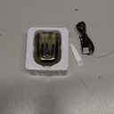 2026 New Model Mini Dual-Head Electric Shaver, Electric Mini Portable Razor, Pocket Size Washable Double Head Razor, Rechargeable Waterproof Compact Electric Shaver for Home, Car, Travel (Silver)