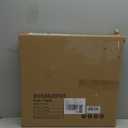 HOOBRO Round Side Table, Wooden Look Accent End Table for Sofa Couch, Round Nightstand with 2-Tier Storage Shelf, for Small Spaces in Living Room, Bedroom, Greige BG58BZ01G1